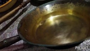 Старинный Латунный Таз для варки варенья