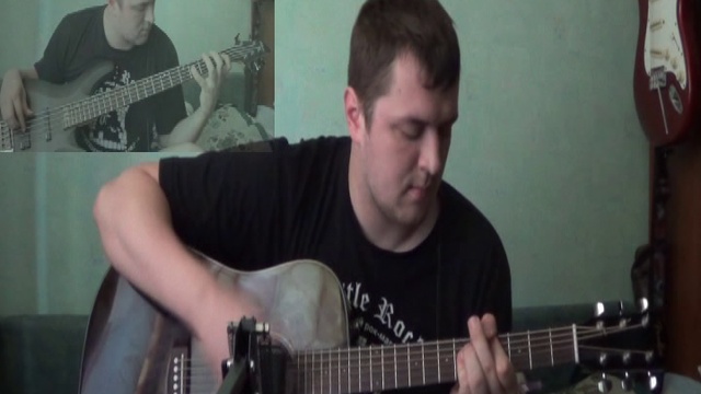 Yellow Submarine [the Beatles guitar & bass cover] with Ringo Star vocals
