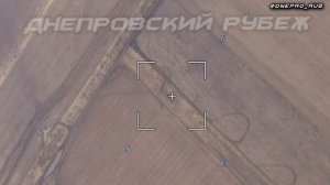 На Херсонском направлении Ланцет поражает очередную американскую гаубицу М777.