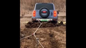 The BYD FangChengBao Leopard 5 transforms into a plowing machine