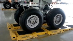 Взвешивание самолета Boeing 767-300ER "Nordwind Airlines"