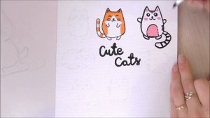 How To Draw A Cat Step By Step ? Cat Drawing Easy