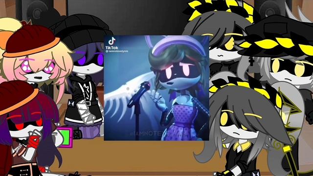 •//murder drones+uzi,lizzy/lizzie,doll react to tiktoks \\• murder drones •~• gacha club смотреть онлайн