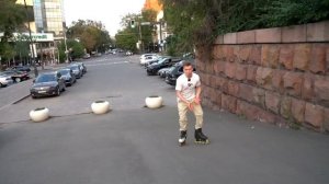 Безопасно съезжаем с крутых горок | Школа роликов RollerLine