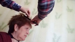 Начес на короткие волосы