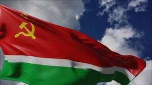 Флаг Литовской СCP