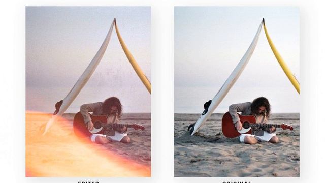 Photoshop Action: Vintage Leaks  Actions and Textures