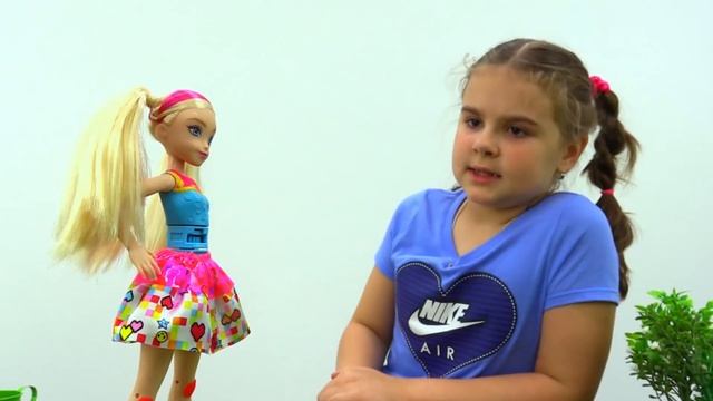 Барби на роликах. Видео для девочек - Мультик Барби