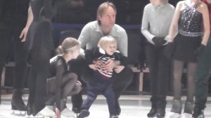 Евгений Плющенко с Арсением Плющенко и Александром Плющенко Арина Парсегова и др..Москва  Шоу 9.04