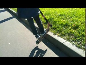 Трюки на трюковых самокатах!