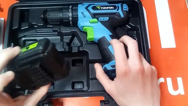 Обзор Аккумуляторная дрель-шуруповерт Xiaomi Tonfon Impact Drill смотреть онлайн