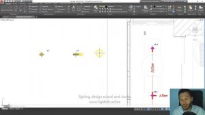 Новые корректировки в расстановку светильников на потолке. Работаю с динамическими блоками в Autoca