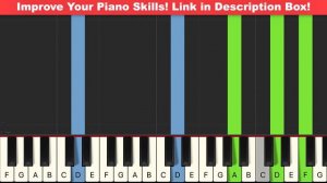 In The Air Tonight Phil Collins Piano Tutorial Synthesia (Chords)