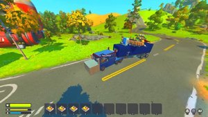ПЕРЕЕЗД НА НОВУЮ БАЗУ! СТРОИМ ОГРОМНЫЙ ЗАМОК С ЛОВУШКАМИ ОТ РОБОТОВ В SCRAP MECHANIC SURVIVAL