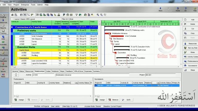 What is Lead & Lag in Primavera? Primavera P6 Complete Course - Part# 8.3 [Urdu-Hindi] смотреть онлайн