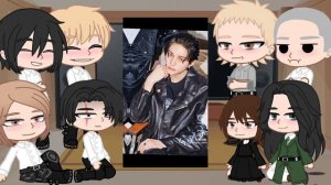«Attack on Titan» react to Eren as Hyunjin //Stray Kids//