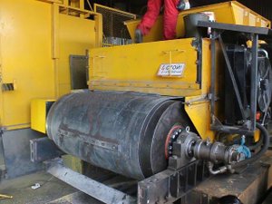 Шкивной электромагнитный сепаратор ДШС-080-140/А-У1