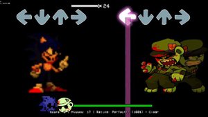 FnF Flippy vs Sonic.exe  (You Can't Run x Overkill / Fallout) (créditos en la descripción)