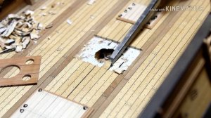 40.ГОНДЕК.ПОМПЫ.ЧАСТЬ 4-Я.ВРЕЗКА В ПАЛУБУ.
