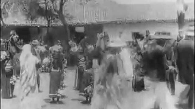 Немое кино  /   ШКОЛА ДЛЯ ДЕВОЧЕК В АХМАДАБАДЕ 1904 г