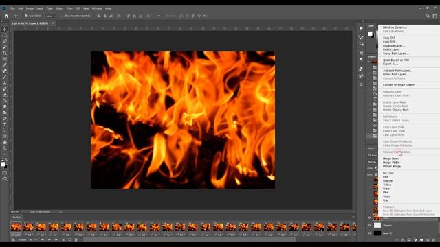 Logo animation in Photoshop | Анимация логотипа в фотошопе смотреть онлайн