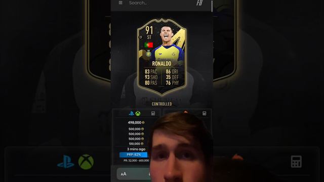 RONALDO’s TOTW CARD Is ON FIFA 23 BUT I’m LOOKING For…👀😍 #fifa23 #fifa #ronaldo #messi