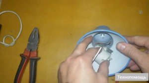 как отремонтировать настольную лампу - прищепку. Не светит.