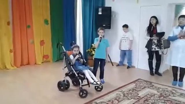 Акция «Не рядом, а вместе» Городская поликлиника №3 г.Астана ч.1