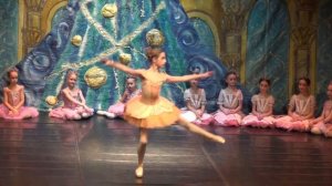 "Щелкунчик" Фея Драже.  Балетная школа Вежновец.Леон 2016