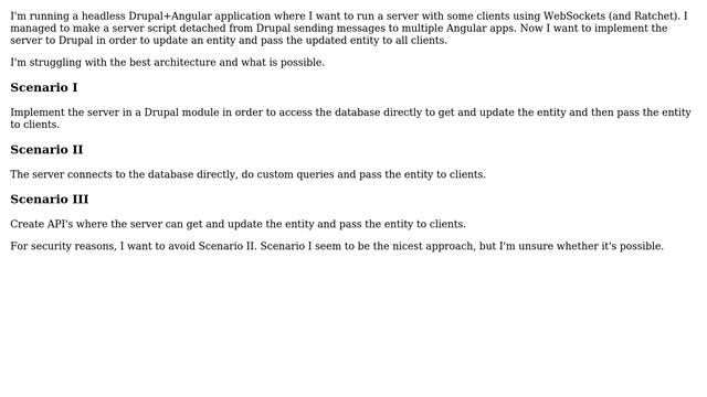 Drupal: Integrating websockets server to the database смотреть онлайн