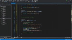 Methods and Functions in C# | Trevoir Williams