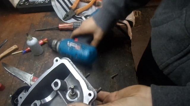 Перебор головки клапанов на примере Racer Stells 150 смотреть онлайн