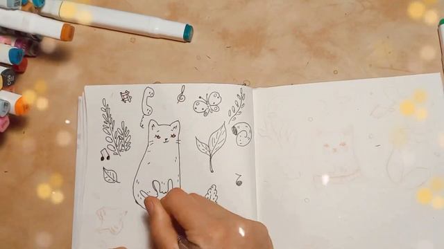 Скетчинг маркерами/ Идеи для рисования