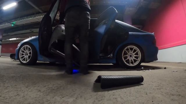 Toyota Altezza/ V8 / Снимаем шумку, Подключили датчик Defi 9/1