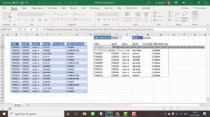 วิธีใช้สูตร FILTER ใน Excel 365 แบบ 2 ทิศทาง