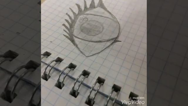 PollyArt рисую глазанос и губы: