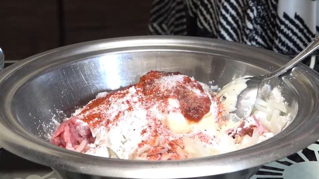 Котлеты из рубленного мяса индейки