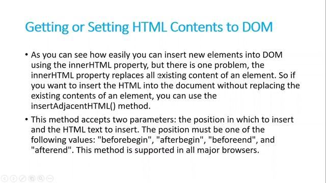43. DOM Manipulation | JavaScript Tutorial for Beginners | Web Development