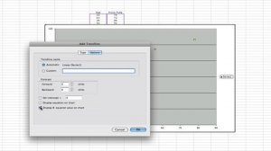 Excel Scatter Plot with r-squared value