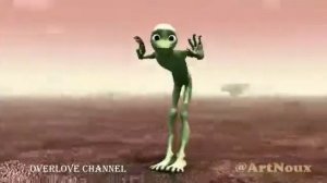 Yeşil uzaylı dansı