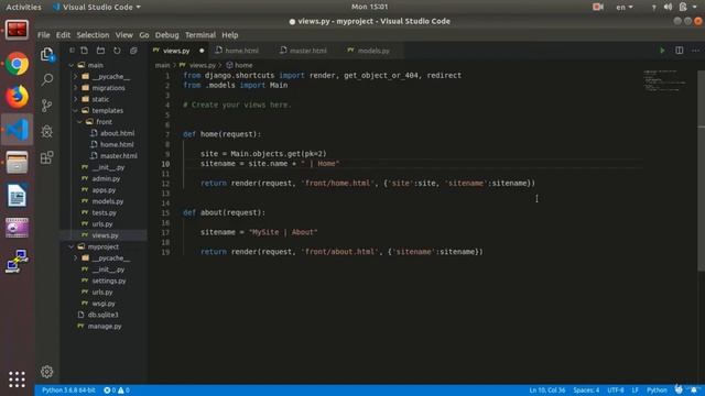 Add Title To Page | Python and Django