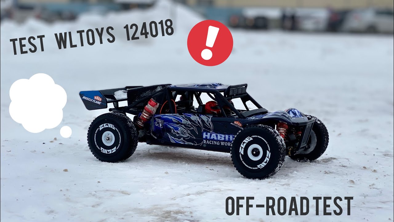 WLTOYS 124018 тест самой бюджетной и ВАЛЯЩЕЙ багги! | poritorrc