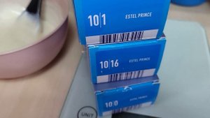 Мелирование + тонирование Эстель 10/0+10/1+10/16.