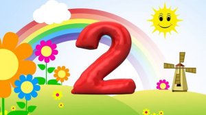 Random Numbers counting 1 to 10 for children. Counting one to ten (english)