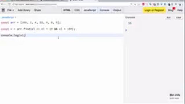PASV: 14. JavaScript. Поиск в массиве .find()