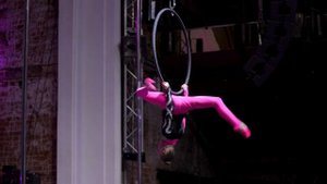 Воздушная гимнастика на кольцах, дети в Plastika