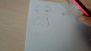 Как сделать одежду для бумажного мини реборна