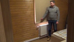 Отопление дома дровами, длительное горение (12 часов)