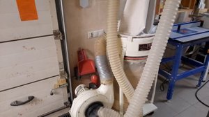 Cтружкоотсос JET DC-1100A Заботимся о фильтре и делаем новую тарелку стружкоотсекателя