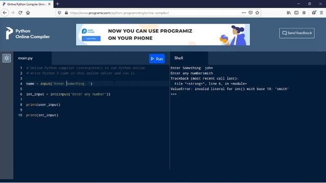 Introduction to python/Python crash course part#2 смотреть онлайн